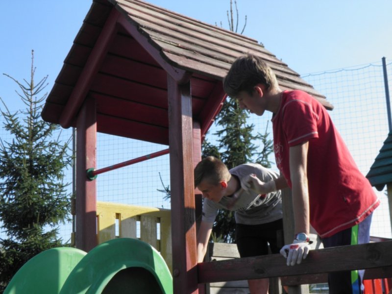 wolontariat malowanie